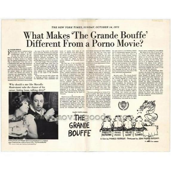 Posterazzi MOVAH3627 The Grade Bouffe Movie Poster - 27 x 40 in.