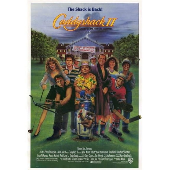 Posterazzi MOVAH4260 Caddyshack 2 Movie Poster - 27 x 40 in.