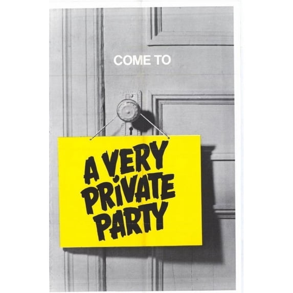 Posterazzi MOVAH4335 Very Private Party Movie Poster - 27 x 40 in.