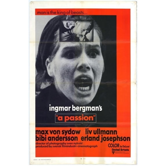 Posterazzi MOVAH4675 A Passion Movie Poster - 27 x 40 in.