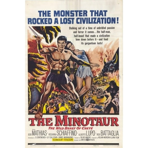 Posterazzi MOVAH6192 The Minotaur Movie Poster - 27 x 40 in.