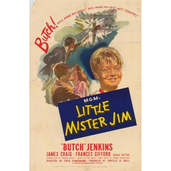 Posterazzi MOVAH6491 Little Mister Jim Movie Poster - 27 x 40 in.