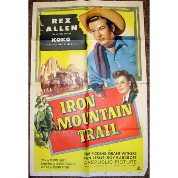 Posterazzi MOVAH7640 Iron Mountain Trail Movie Poster - 27 x 40 in.