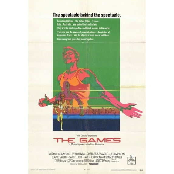 Posterazzi MOVAH9304 The Games Movie Poster - 27 x 40 in.