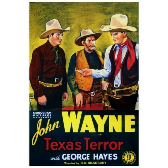 Posterazzi MOVAH9721 Texas Terror Movie Poster - 27 x 40 in.