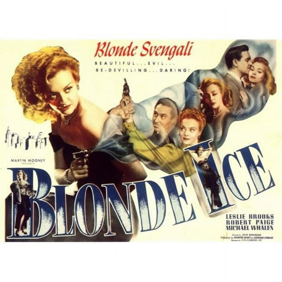 Posterazzi MOVAI2265 Blonde Ice Movie Poster - 27 x 40 in.