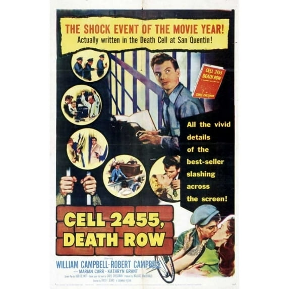 Posterazzi MOVAI7564 Cell 2455 Death Row Movie Poster - 27 x 40 in.