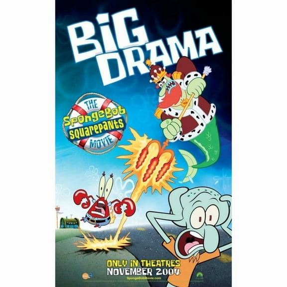 Posterazzi MOVAJ2602 Spongebob Squarepants Movie Poster - 27 x 40 in.