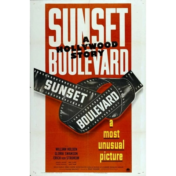Posterazzi MOVAJ7175 Sunset Blvd. Movie Poster - 27 x 40 in.