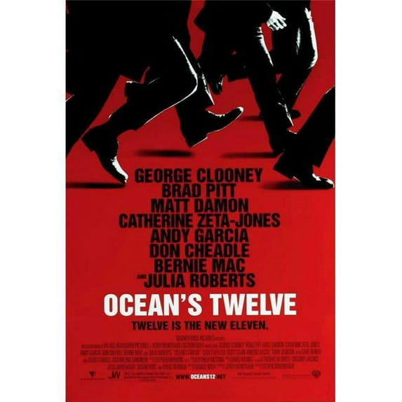 Posterazzi MOVAJ8591 Oceans Twelve Movie Poster - 27 x 40 in.