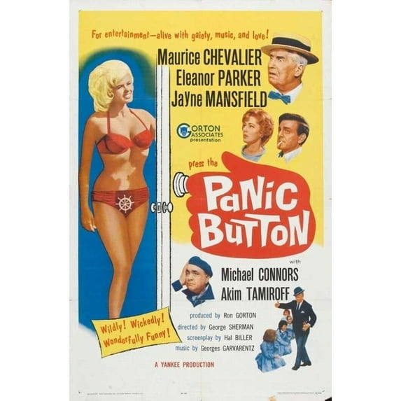 Posterazzi MOVCB57043 Panic Button Movie Poster - 27 x 40 in.