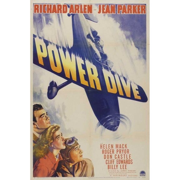 Posterazzi MOVCB84360 Power Dive Movie Poster - 27 x 40 in.