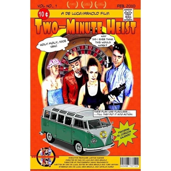 Posterazzi MOVCB86901 Two-Minute Heist Movie Poster - 27 x 40 in.