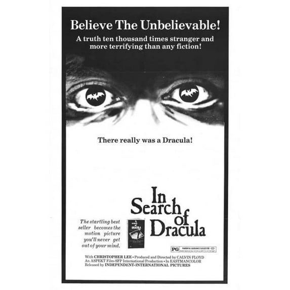 Posterazzi MOVCB90243 In Search of Dracula Movie Poster - 27 x 40 in.