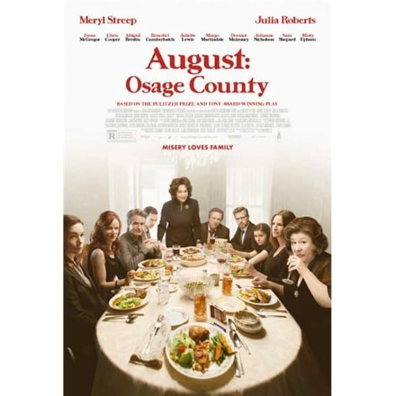 Posterazzi MOVCB93835 August-Osage County Movie Poster - 27 x 40 in.
