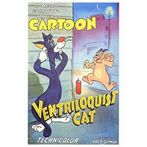 Posterazzi MOVCF0182 Ventriloquist Cat Movie Poster - 27 x 40 in.