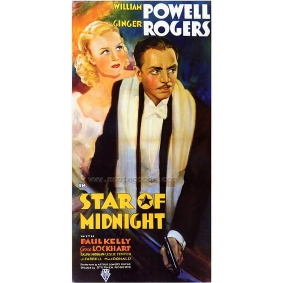 Posterazzi MOVCF1301 Star of Midnight Movie Poster - 27 x 40 in.