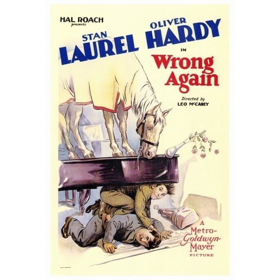 Posterazzi MOVCF4170 Wrong Again Movie Poster - 27 x 40 in.