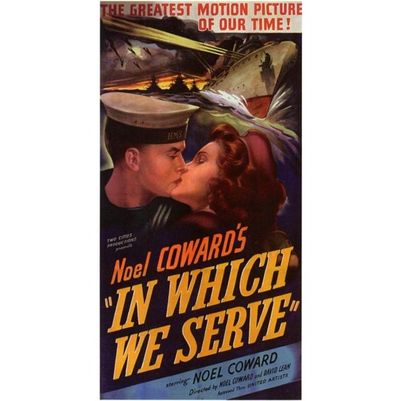 In Which We Serve Movie Poster Print (27 x 40)