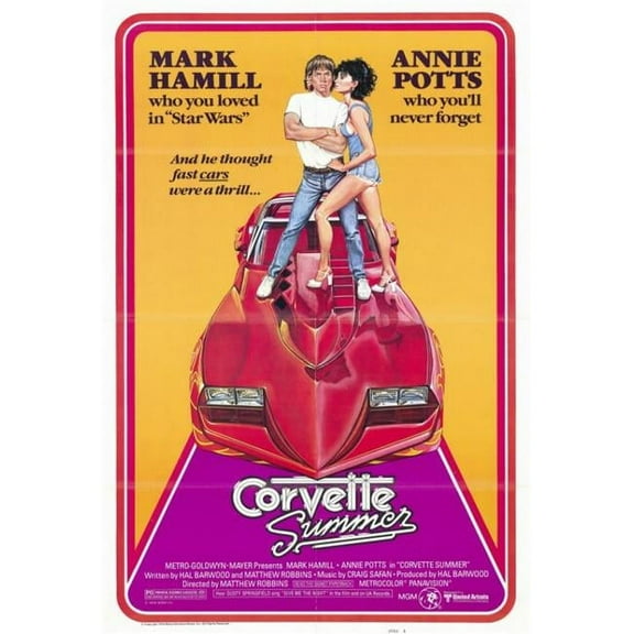 Posterazzi MOVCF8262 Corvette Summer Movie Poster - 27 x 40 in.