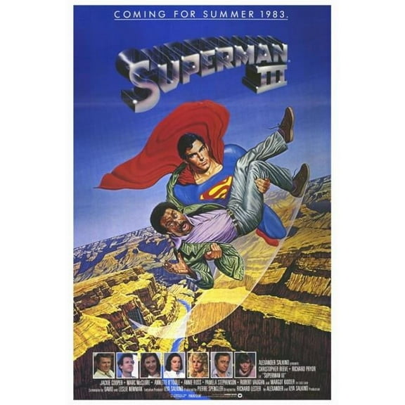 Posterazzi MOVCF9449 Superman 3 Movie Poster - 27 x 40 in.