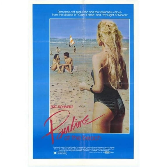 Posterazzi MOVCH0618 Pauline at the Beach Movie Poster - 27 x 40 in.