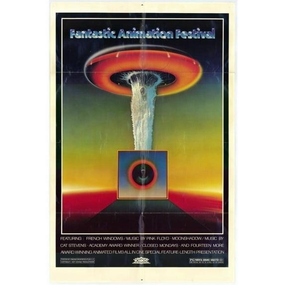 Posterazzi MOVCH1722 Fantastic Animation Festival Movie Poster - 27 x 40 in.