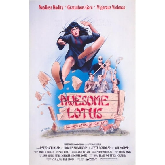 Posterazzi MOVCH1775 Awesome Lotus Movie Poster - 27 x 40 in.