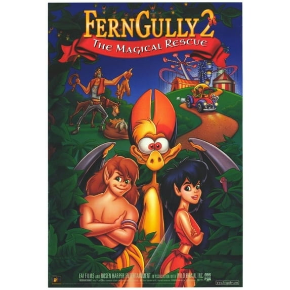 Posterazzi MOVCH2683 Ferngully 2-The Magical Rescue Movie Poster - 27 x 40 in.