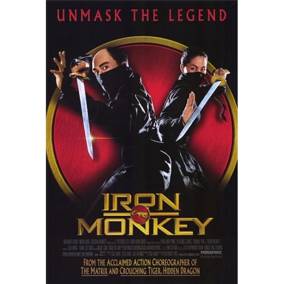 Posterazzi MOVCH4626 Iron Monkey Movie Poster - 27 x 40 in.