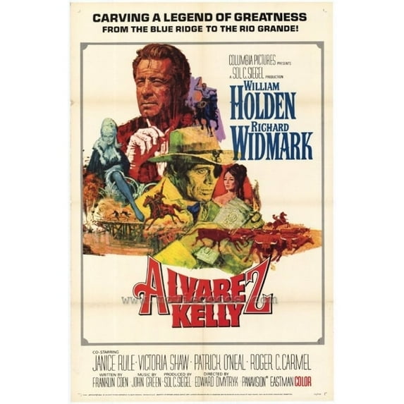 Posterazzi MOVCH5266 Alvarez Kelly Movie Poster - 27 x 40 in.