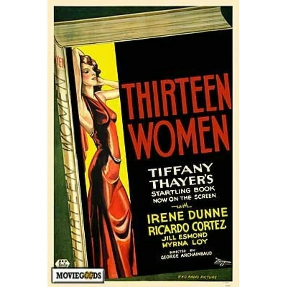 Posterazzi MOVCH5605 Thirteen Women Movie Poster - 27 x 40 in.