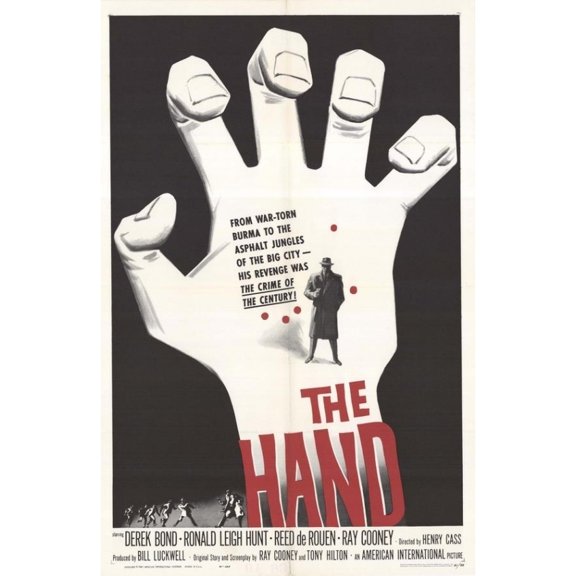 Posterazzi MOVCH6192 The Hand Movie Poster - 27 x 40 in.