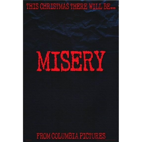 Posterazzi MOVCH6622 Misery Movie Poster - 27 x 40 in.