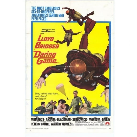 Posterazzi MOVCH8286 Daring Game Movie Poster - 27 x 40 in.