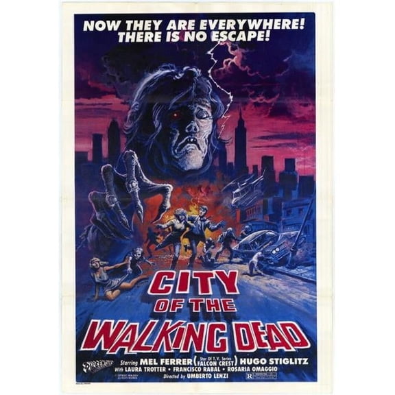 Posterazzi MOVCH8601 City of the Walking Dead Movie Poster - 27 x 40 in.