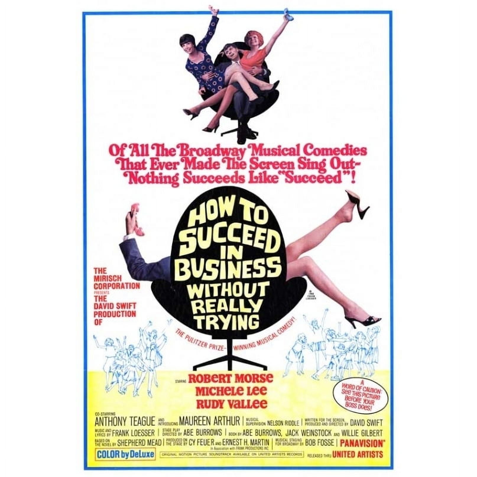 Posterazzi MOVCH9263 How to Succeed in Business Without Really Trying Movie Poster - 27 x 40 in.