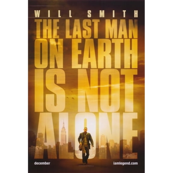 I Am Legend Movie Poster Print (27 x 40)