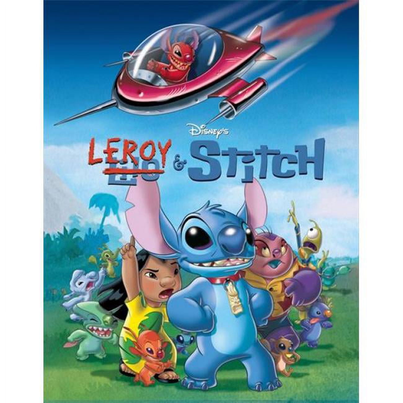 Posterazzi MOVCI5958 Leroy & Stitch TV Movie Poster - 27 x 40 in. 