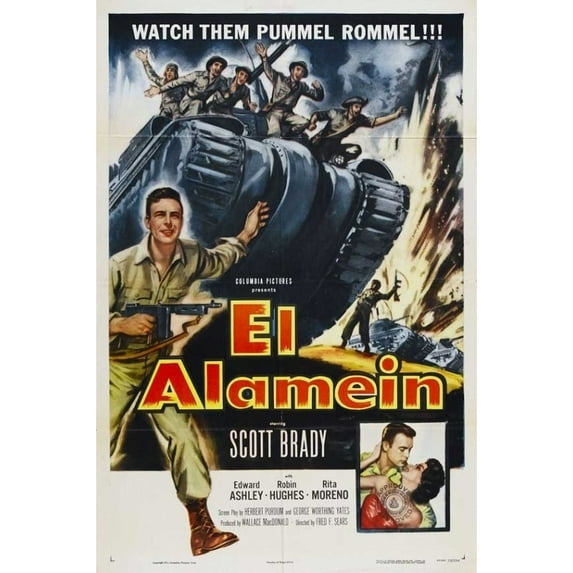Posterazzi MOVCJ3184 El AlamIn Movie Poster - 27 x 40 in.