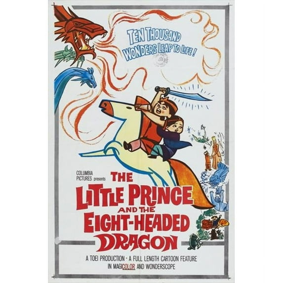 Posterazzi MOVCJ5233 Little Prince & Eight Headed Dragon Movie Poster - 27 x 40 in.