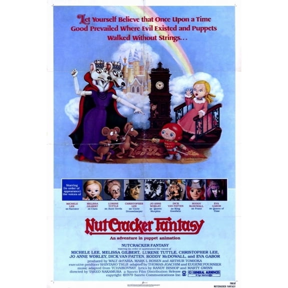 Posterazzi MOVEF3405 The Nutcracker Fantasy Movie Poster - 27 x 40 in.