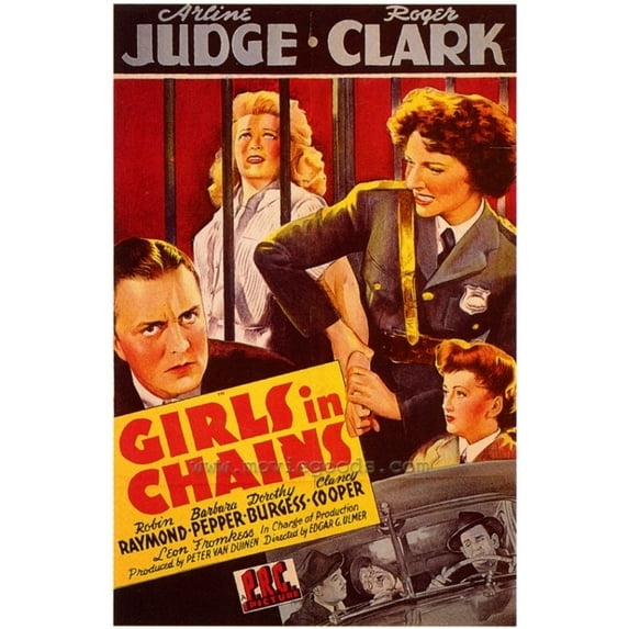 Posterazzi MOVEF4326 Girls in Chains Movie Poster - 27 x 40 in.