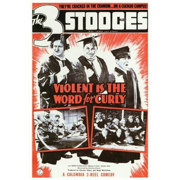 Posterazzi MOVEF4341 Violent is the Word for Movie Poster - 27 x 40 in.