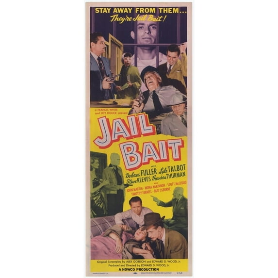 Posterazzi MOVEF4377 Jail Bait Movie Poster - 27 x 40 in.