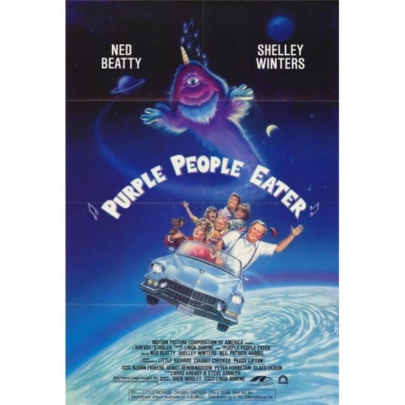 Posterazzi MOVEF6308 Purple People Eater Movie Poster - 27 x 40 in.