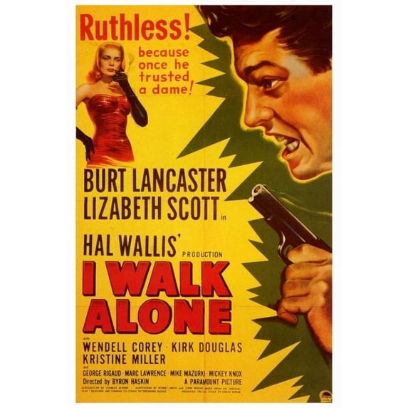 Posterazzi MOVEF9178 I Walk Alone Movie Poster - 27 x 40 in.