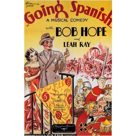 Posterazzi MOVEF9344 Going Spanish Movie Poster - 27 x 40 in.