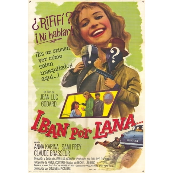 Posterazzi MOVEG3996 Band of Outsiders Movie Poster - 27 x 40 in.