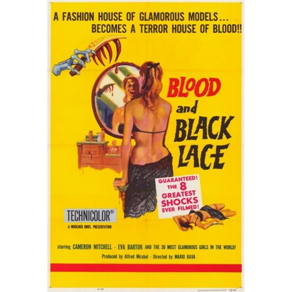 Posterazzi MOVEH0561 Blood & Black Lace Movie Poster - 27 x 40 in.